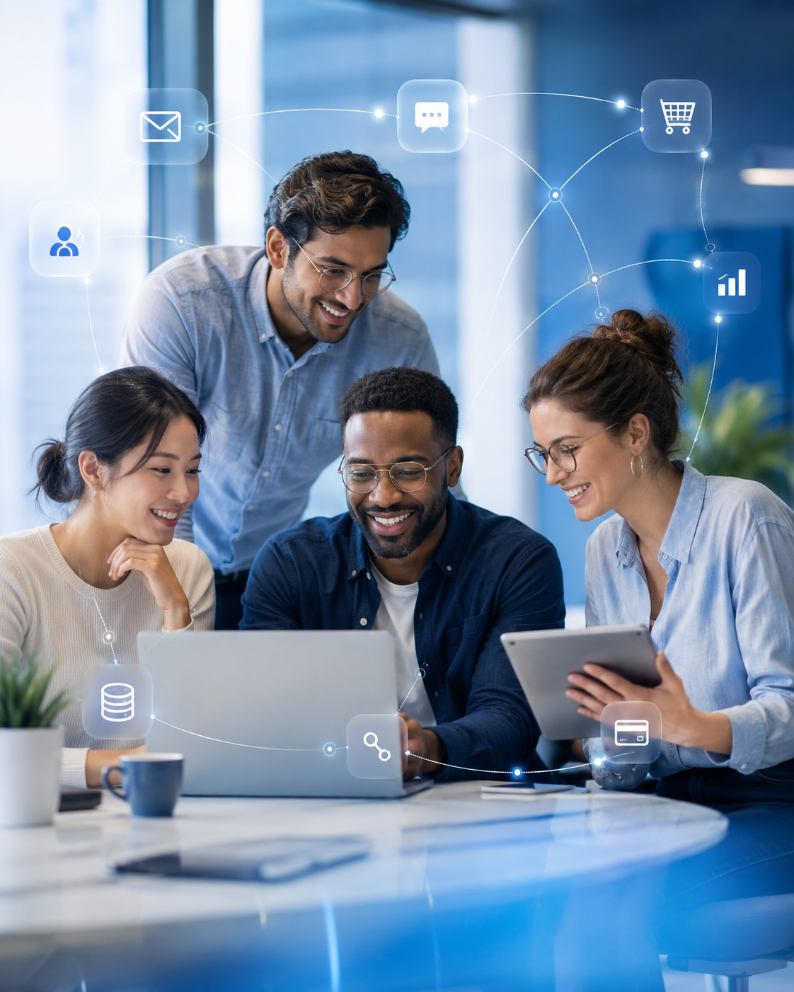 Collaborating on tech-driven solutions