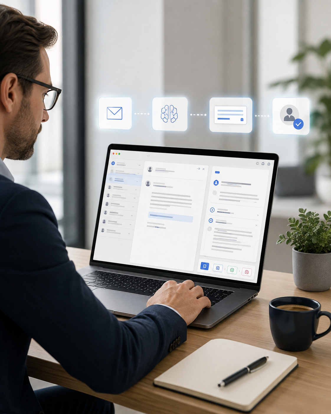 Modern Workflow Automation Workspace
