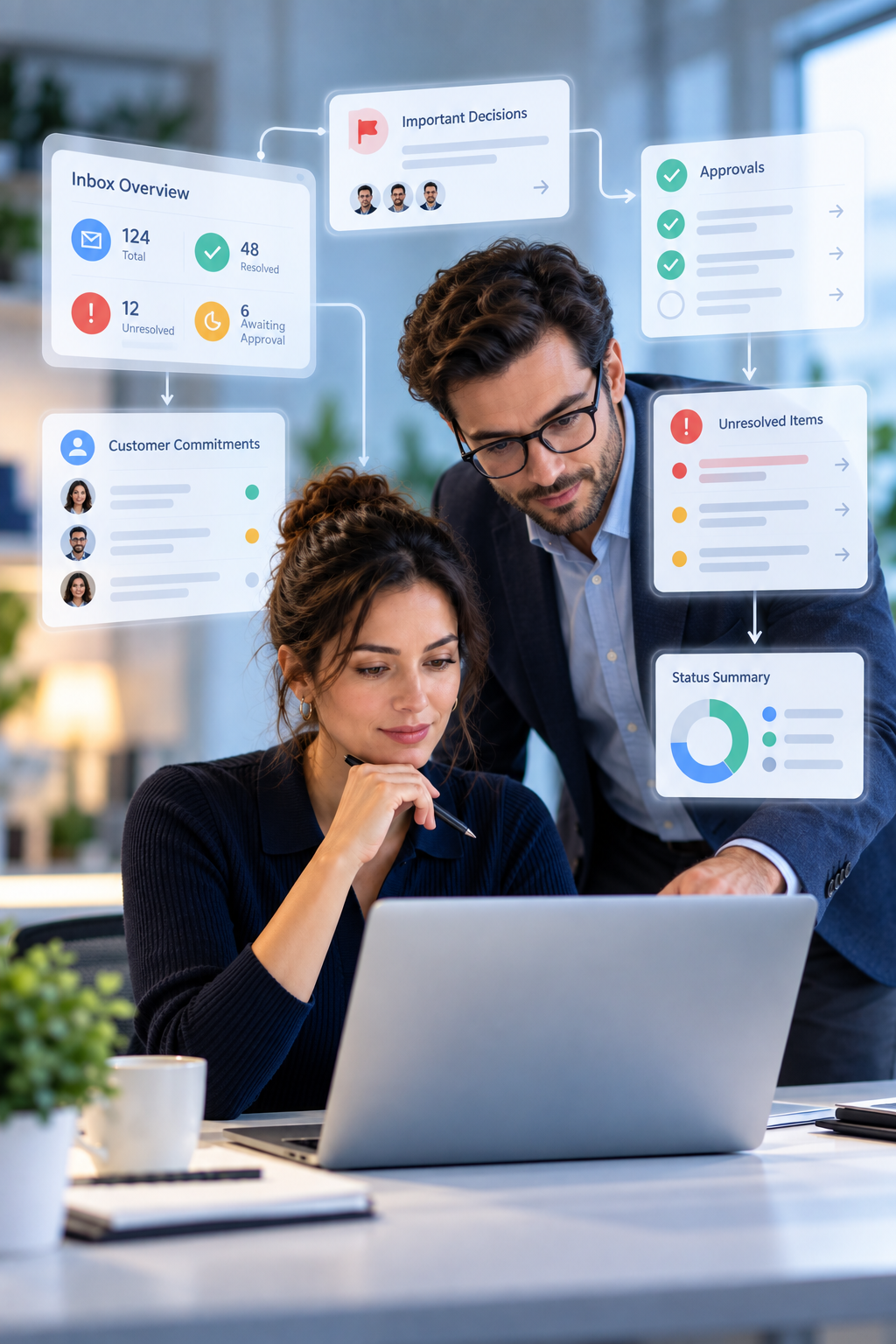 Collaborative Office Dashboard Review